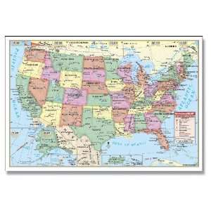  Universal Map 762512199 US Primary Classroom Wall Map 