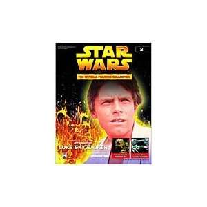   Star Wars Figure Collection Magazine #2 Luke Skywalker Toys & Games