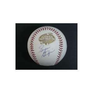George Steinbrenner Autographed Ball   Autographed Baseballs  