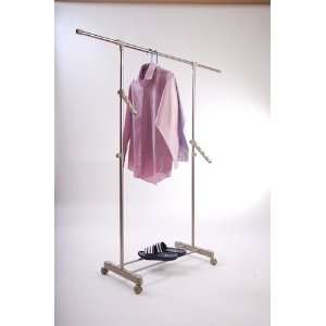  Single Bar Rolling Clothes Drying Rack