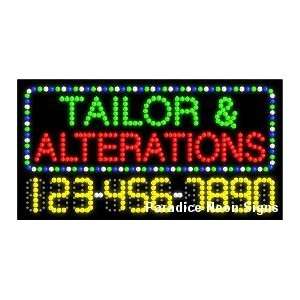  Tailor & Alterations LED Sign