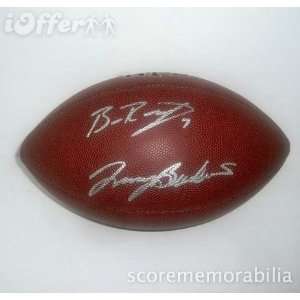 Ben Roethlisberger & Terry Bradshaw Autographed Hand Signed Full Size 