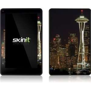  Seattle Skyline with Space Needle at Night skin for  