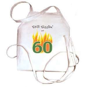   Over The Hill Chef Apron Still Sizzlin At 60