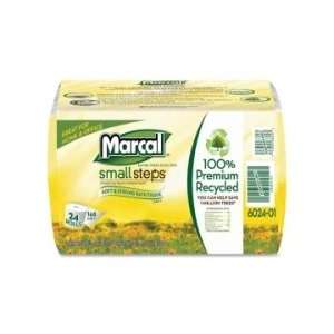  Marcal Small Steps Recycled Bath Tissue   White   MRC6024 