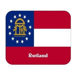  US State Flag   Rutland, Georgia (GA) Mouse Pad 