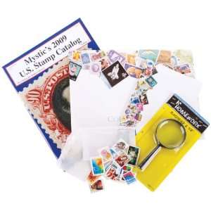   Stamp Collecting Kit For Beginners  (478203D) Arts, Crafts & Sewing