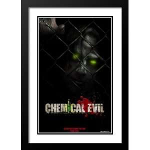  Chemical Evil 20x26 Framed and Double Matted Movie Poster 