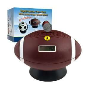  Football Digital Coin Counting Bank by TGTM Great Gift 