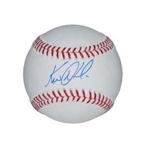  Kevin Whelan Autographed OML Baseball   MLB Authenticated 