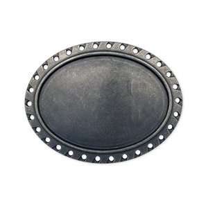  Tandy Leather Laceable Oval Inlay Buckle Blank 11740 02 