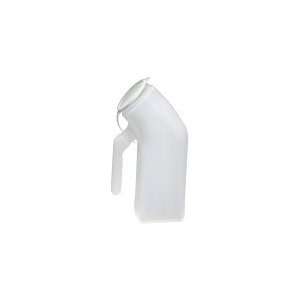   Each Single Plastic Urinal Male with lid APEX/CAREX HEALTHCARE P707OO