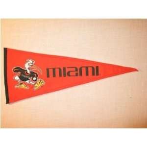   Hurricanes   NCAA College Traditions (Pennants)