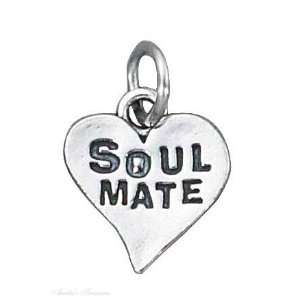  Sterling Silver SOUL MATE Charm Jewelry