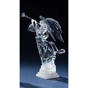  LED Serene Christmas Angel Figure with Horn by Gordon: Home & Kitchen