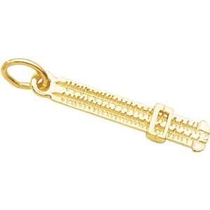    Rembrandt Charms Slide Rule Charm, 10K Yellow Gold Jewelry