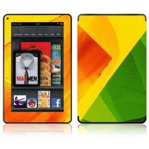    Kindle Fire Decal Skin Sticker   Colored Leaf 