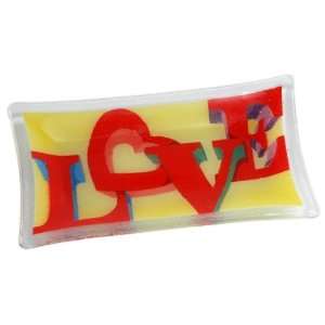  in Love 10 by 6 Inch Handmade Art Glass Serving Tray