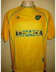   JERSEY SIZE medium LARGE (ONE SIZE) YELLOW great graphics and colors