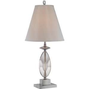  Lite Source LS 21110 Table Lamp, Plated Black Nickle: Home 