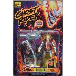   Blaze (Armored) from Ghost Rider Series 2 Action Figure: Toys & Games