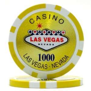 15g Clay Laser Las Vegas Chip   1000