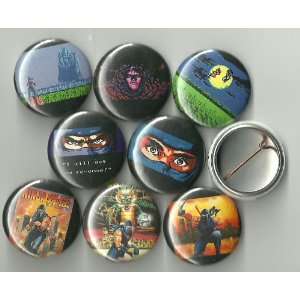 Ninja Gaiden Lot of 8 1 Pinback Buttons/Pins