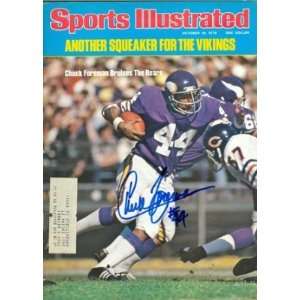 Chuck Foreman Autographed Signed Sports Illustrated October 18, 1976