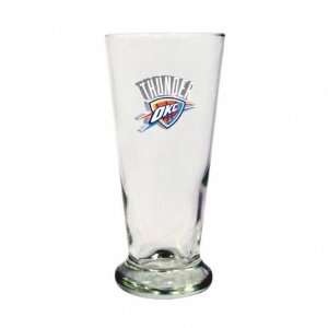  Oklahoma City Thunder 3D Logo Pilsner Glass Glass Sports 