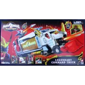   Command Truck with Red Mystic Force Power Ranger: Toys & Games