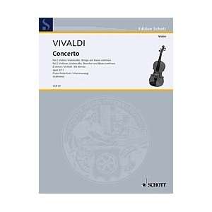  Concerto in D minor, Op. 3/11 for Violin and Piano 
