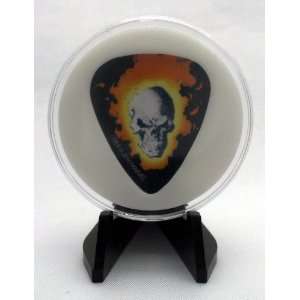 Marvel Universe Classic Ghost Rider Guitar Pick With Display Case 