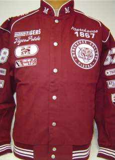 Morehouse College Tiger Pride Heavyweight Racing Jacket  