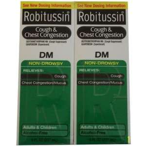  Robitussin Cough & Chest Congestion DM   8 Ounce Bottles 
