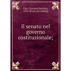   ; Giovanni Battista, 1854  [from old catalog] Ugo Books