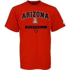  Arizona Wildcats T Shirt : Russell Arizona Wildcats Red 