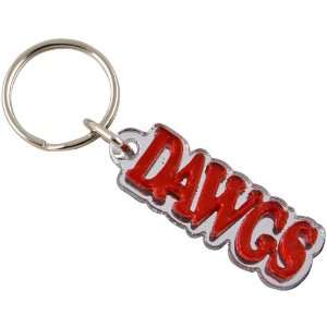  Georgia Bulldogs Mini Dawgs Mirrored Key Chain Sports 