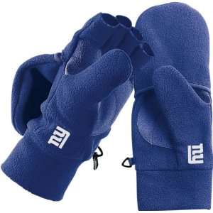   New York Giants Sideline Convertible Mittens/Gloves: Sports & Outdoors