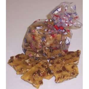 Scotts Cakes Pecan Brittle 1/2 Pound Nautical Bag  