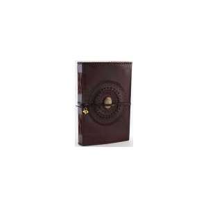   Large Gods Eye Leather Blank Book, Diary, or Journal