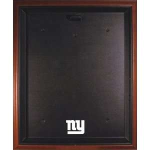   Jersey Display Case with New York Giants Team Logo: Sports & Outdoors