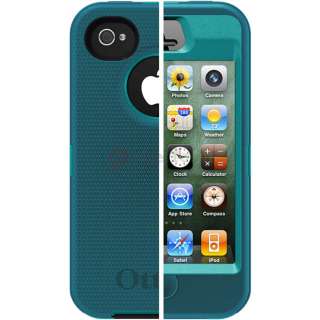   Series Case Cover for Apple iPhone 4 4G 4S Teal PC / Deep Teal  
