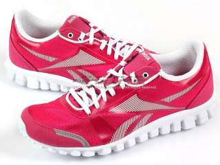 Reebok RealFlex Optimal Condensed Pink/White 2012 Womens Running 