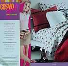 COSMO GIRL PEACE AND BUTTERFLIES MULTI COLOR 3PC TWIN SHEETS BEDDING 