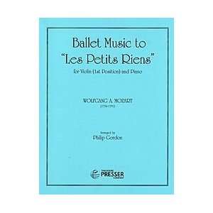  Ballet Music to Les Petits Riens Musical Instruments