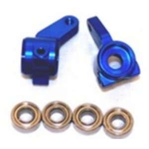   Cnc Machined Aluminum Oversized Front Knuckle   Blue Toys & Games