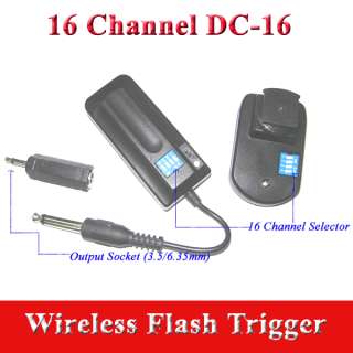New 16 channel Wireless Flash Trigger For Studio Strobe  