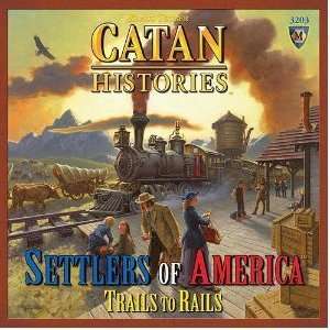  Catan Histories Settlers of America Trails to Rails Toys 