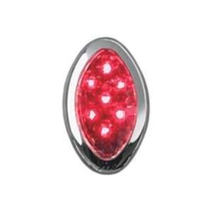  SHOW CHROME MINI LED COURTESY LIGHT (RED) Automotive