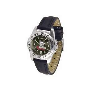   Coyotes Sport AnoChrome Ladies Watch with Leather Band: Sports